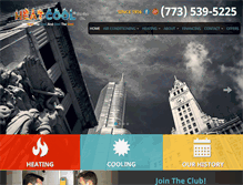 Tablet Screenshot of heatcool.net